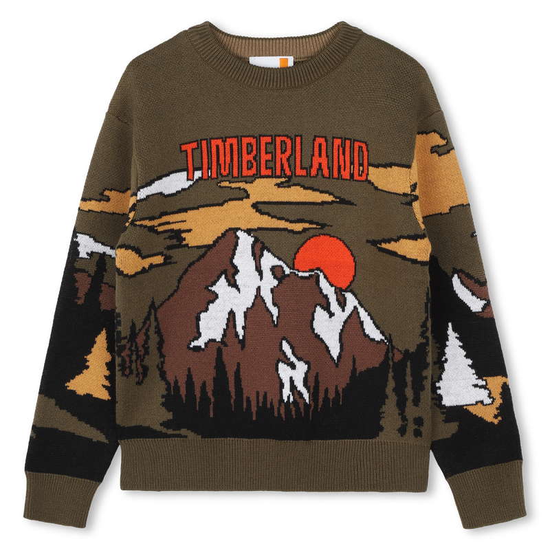 Cotton & Wool Sweater TIMBERLAND 
                    BOY