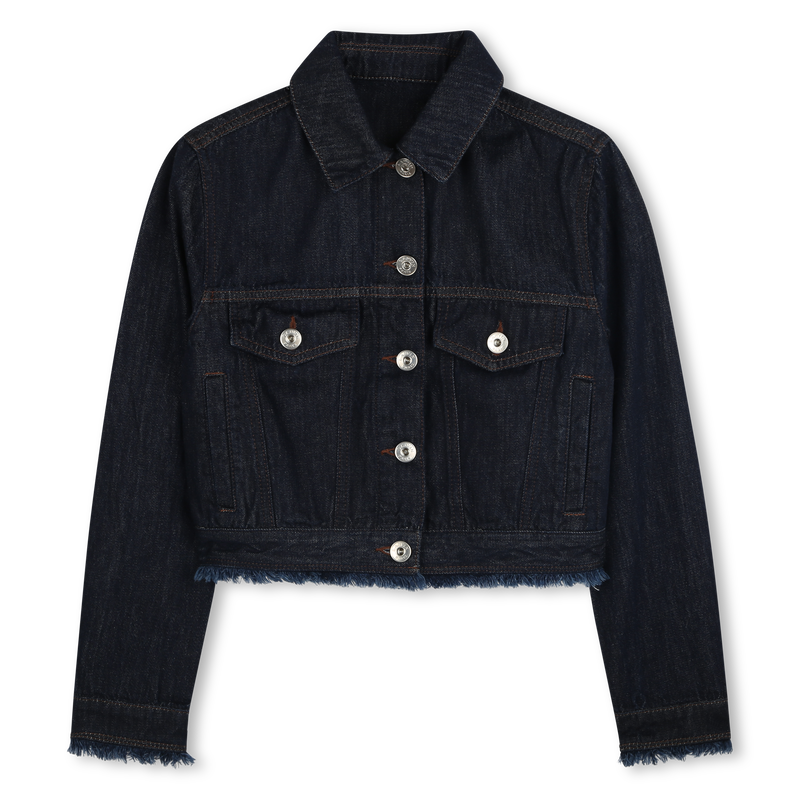 Short denim jacket LANVIN 
                    GIRL