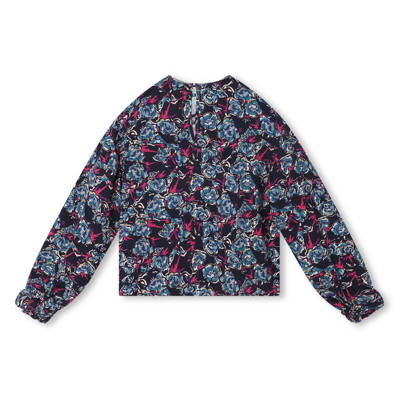 Lace-detail patterned blouse ZADIG & VOLTAIRE 
                    GIRL
