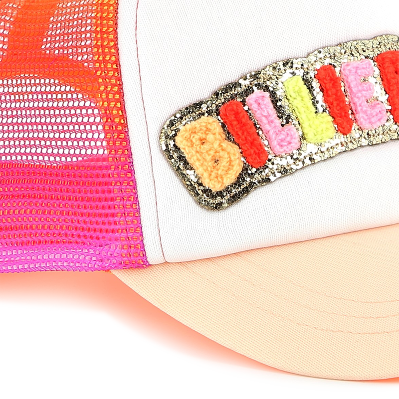 Cap with terry-cloth badge BILLIEBLUSH 
                    GIRL
