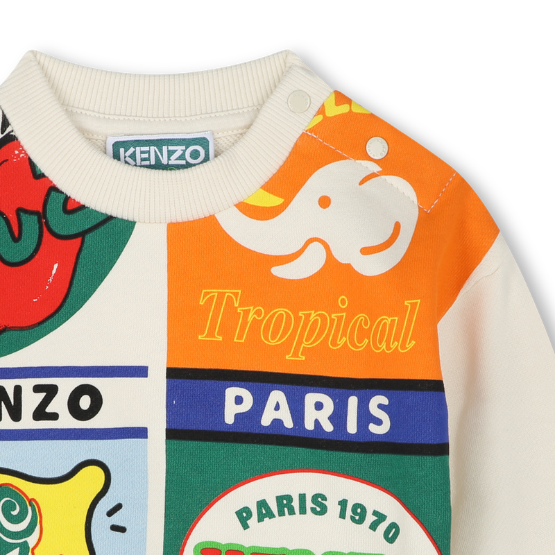 Fleece sweatshirt KENZO KIDS 
                    BOY