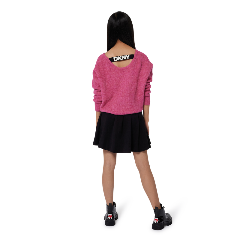 Elasticated Pleated Skirt DKNY 
                    GIRL