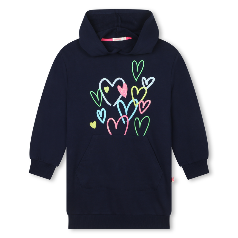 Fleece hoodie dress BILLIEBLUSH 
                    GIRL