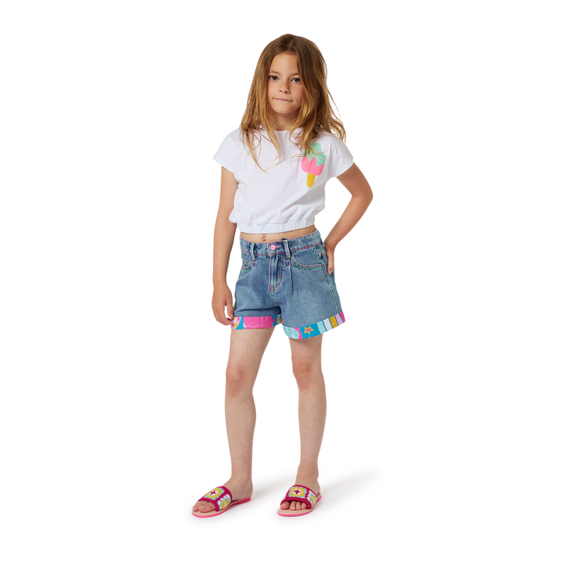 Elasticated hem t-shirt BILLIEBLUSH 
                    GIRL