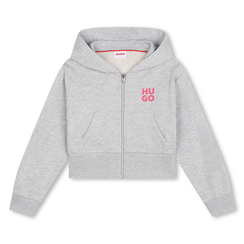 Daisy Zip-Up Hoodie HUGO 
                    GIRL