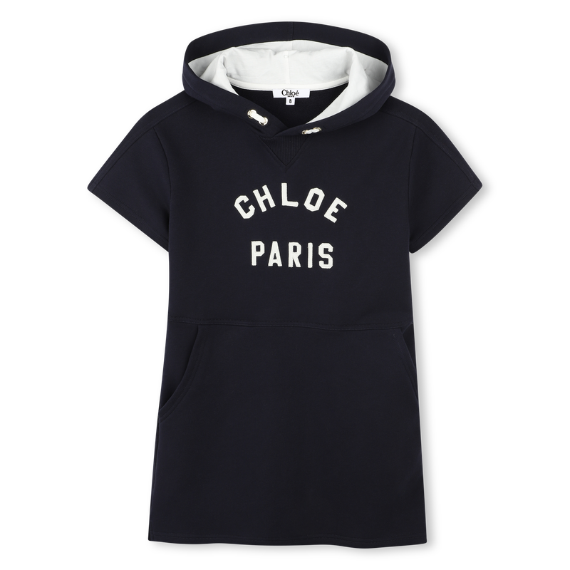 Hooded fleece dress CHLOE 
                    GIRL