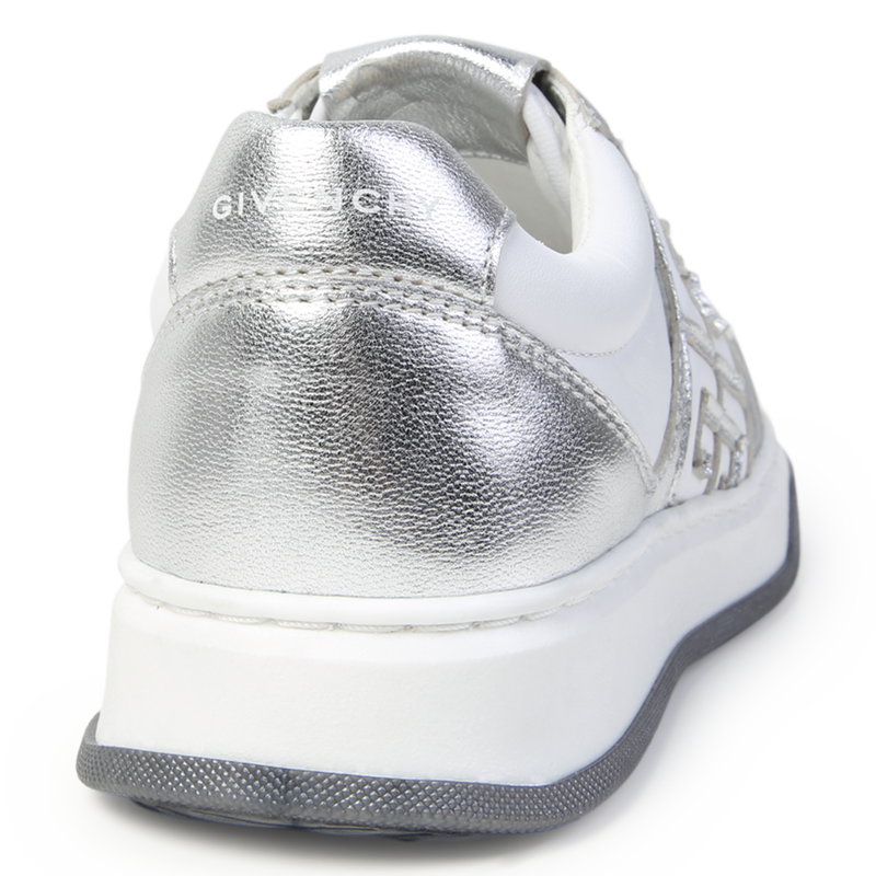Lace-Up Leather Sneakers GIVENCHY 
                    GIRL