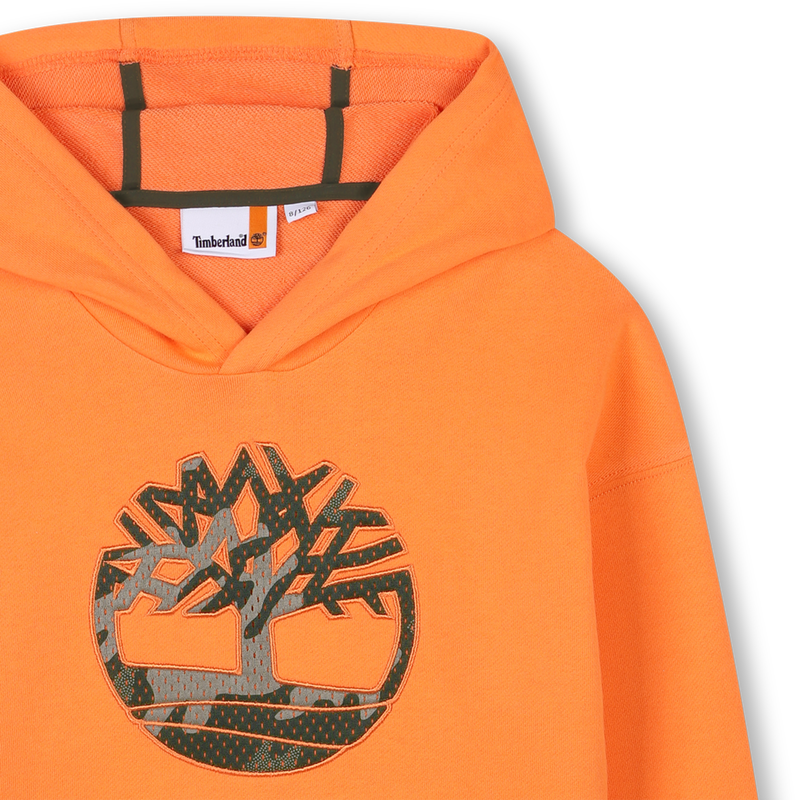 Hooded logo sweatshirt TIMBERLAND 
                    BOY
