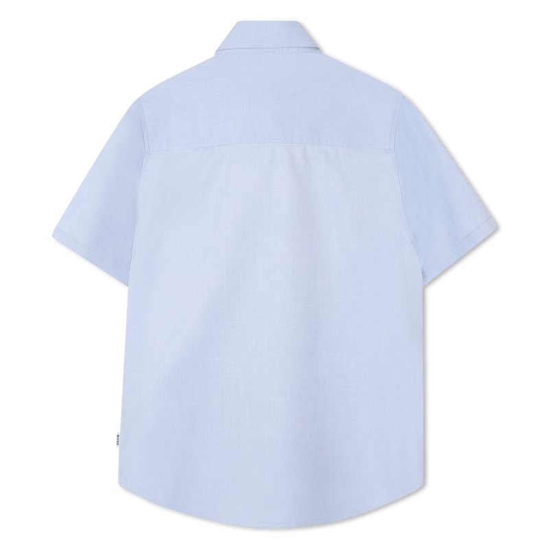 Plain cotton shirt BOSS 
                    BOY