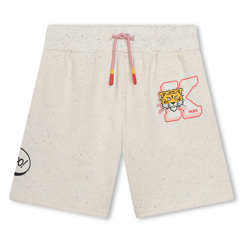 Fleece running shorts KENZO KIDS 
                    GIRL