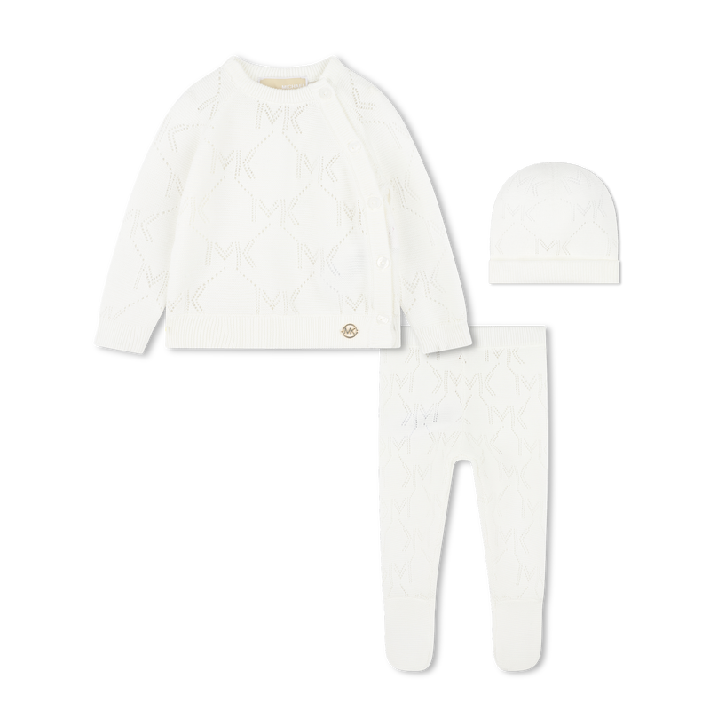 Cotton Baby Ensemble MICHAEL KORS 
                    UNISEX