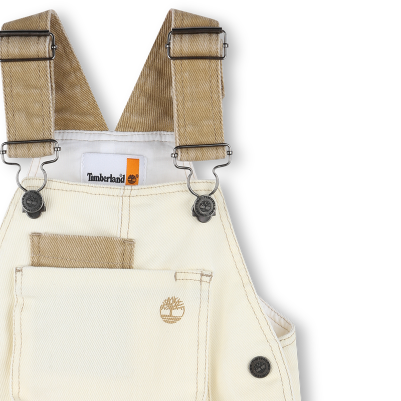 Adjustable overalls with logo TIMBERLAND 
                    BOY
