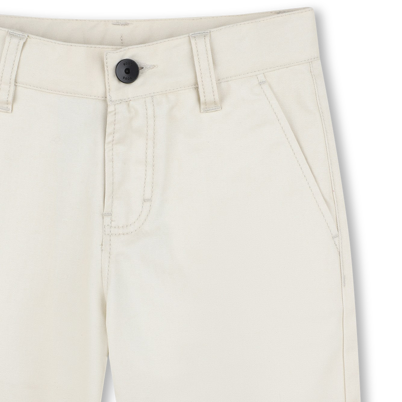Lined chino Bermuda shorts BOSS 
                    BOY