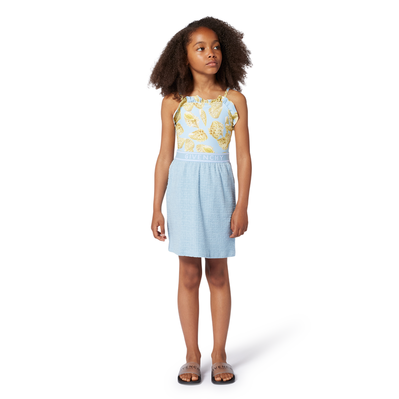 Jacquard polo shirt and skirt GIVENCHY 
                    GIRL