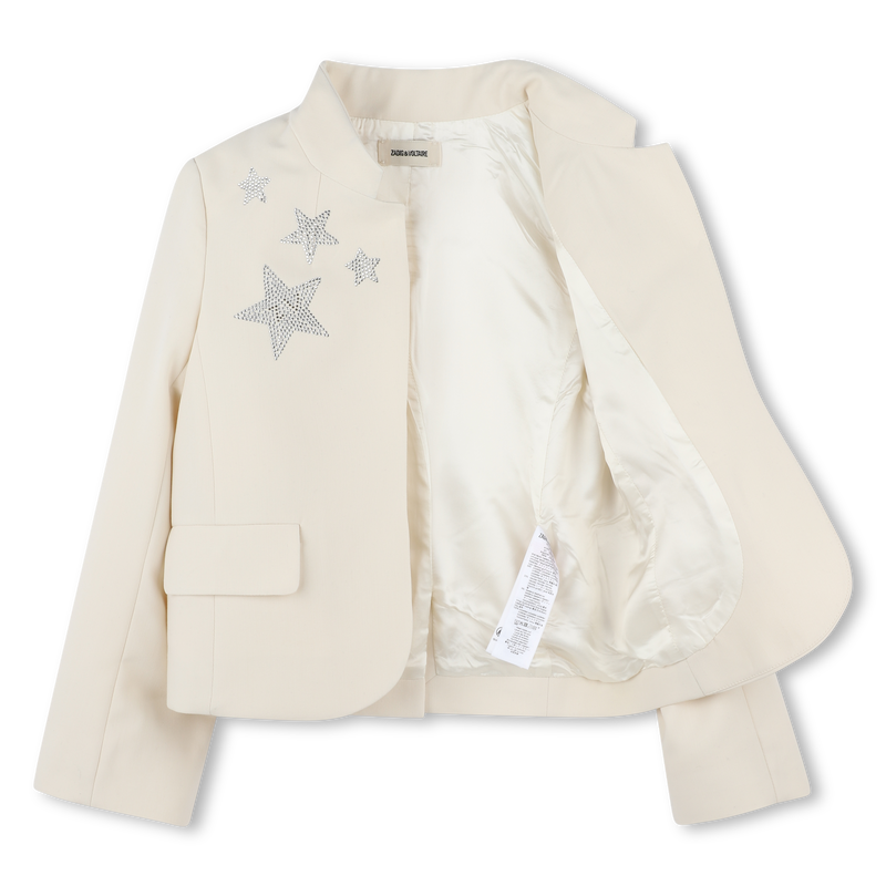 Suit jacket with diamantés ZADIG & VOLTAIRE 
                    GIRL