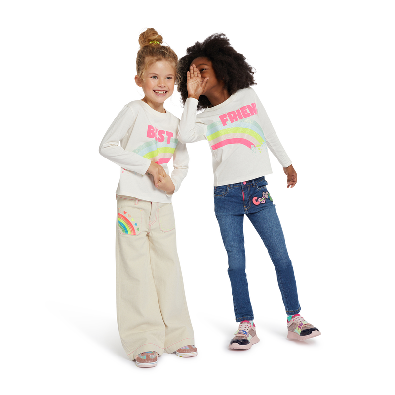 Graphic long-sleeve set BILLIEBLUSH 
                    GIRL
