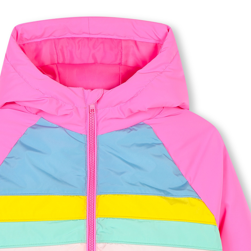 Multicolored Puffer Jacket BILLIEBLUSH 
                    GIRL