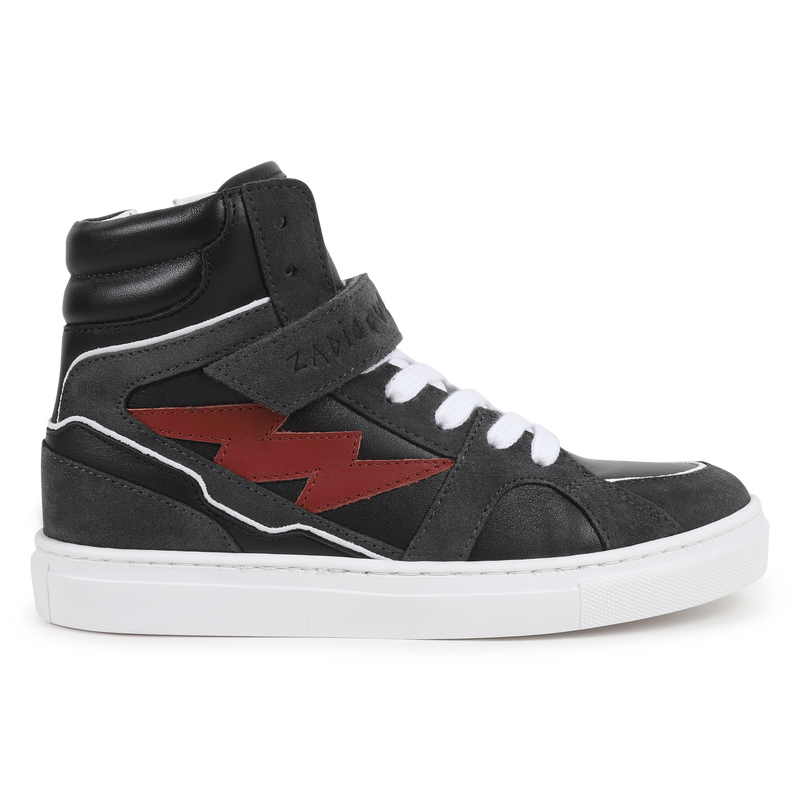 Velcro Leather Sneakers ZADIG & VOLTAIRE 
                    BOY