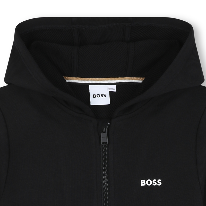 Zip-up hooded sweatshirt BOSS 
                    BOY