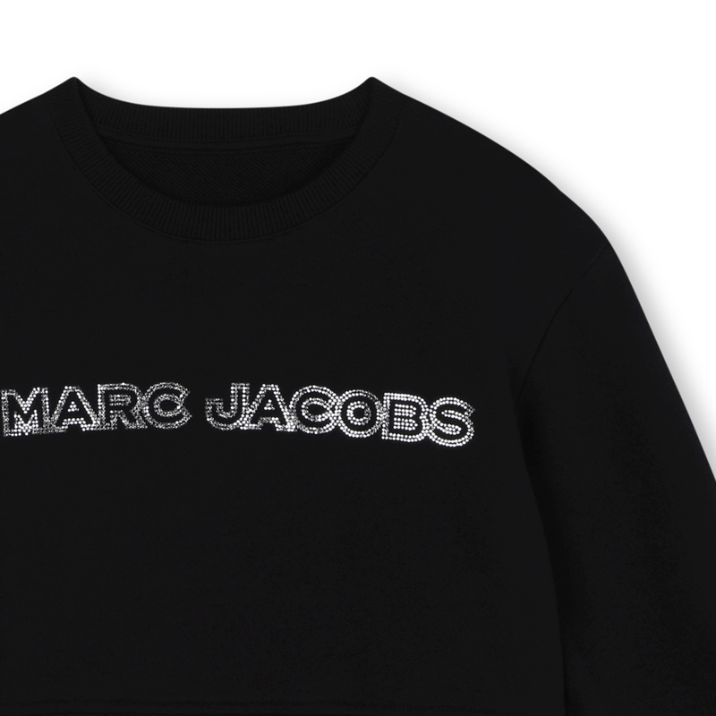 Cropped Fleece Sweatshirt THE MARC JACOBS 
                    GIRL