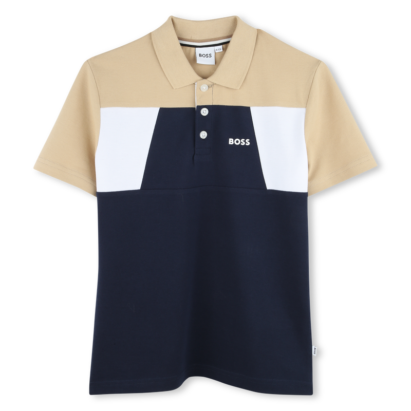 color-block polo shirt BOSS 
                    BOY
