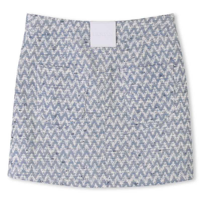 Tweed wraparound skirt LANVIN 
                    GIRL