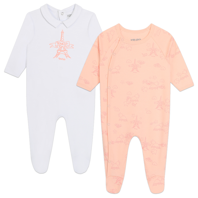 Eiffel Tower printed pajamas KENZO KIDS 
                    UNISEX