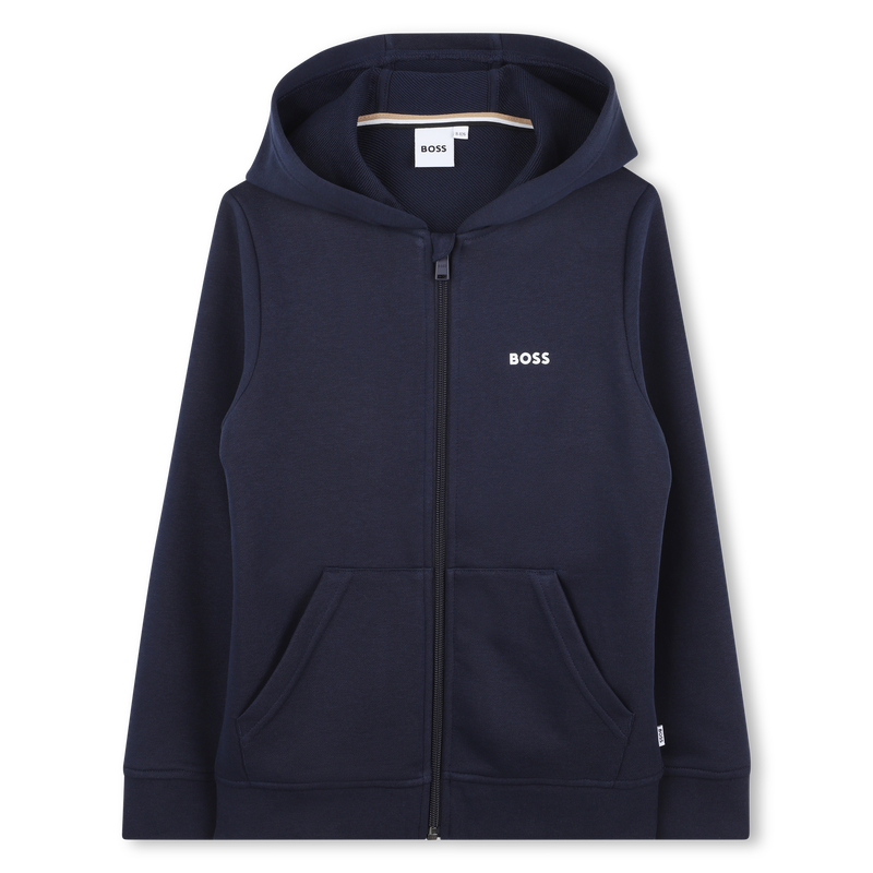 Zip-up hooded sweatshirt BOSS 
                    BOY