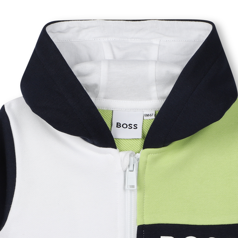 Zipped hooded sweatshirt BOSS 
                    BOY