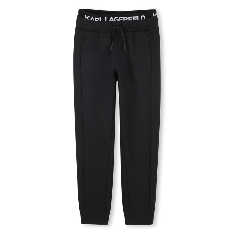 Logo Waistband Sweatpants KARL LAGERFELD KIDS 
                    BOY