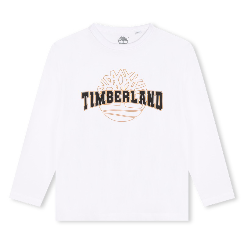 Long-Sleeved Logo T-Shirt TIMBERLAND 
                    BOY