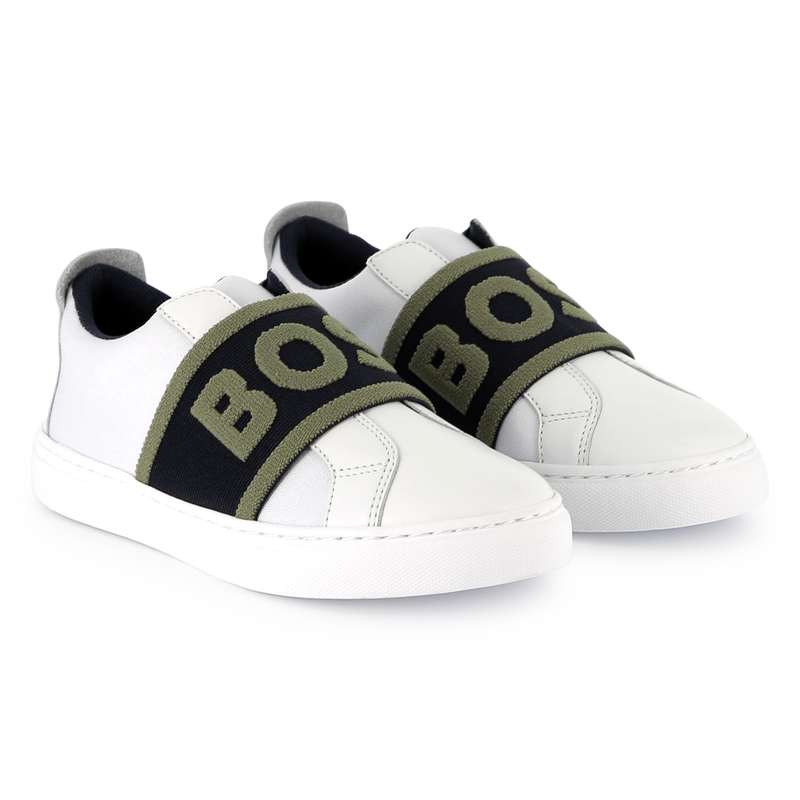 Two-tone slip-on sneakers BOSS 
                    BOY