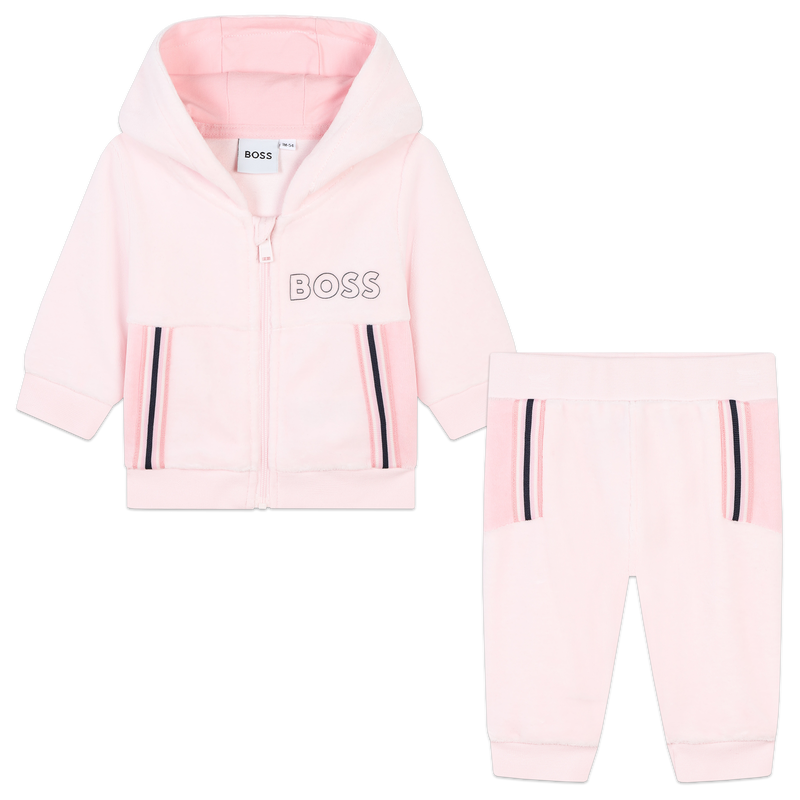 Velvet Tracksuit Set BOSS 
                    GIRL