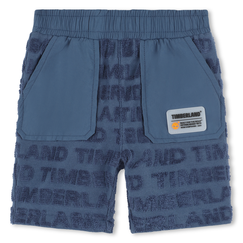 Jacquard Terry Cloth Shorts TIMBERLAND 
                    BOY