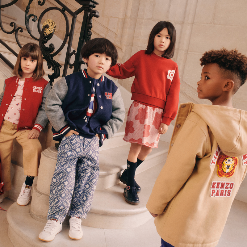 Buckled Leather Mary-Janes KENZO KIDS 
                    GIRL