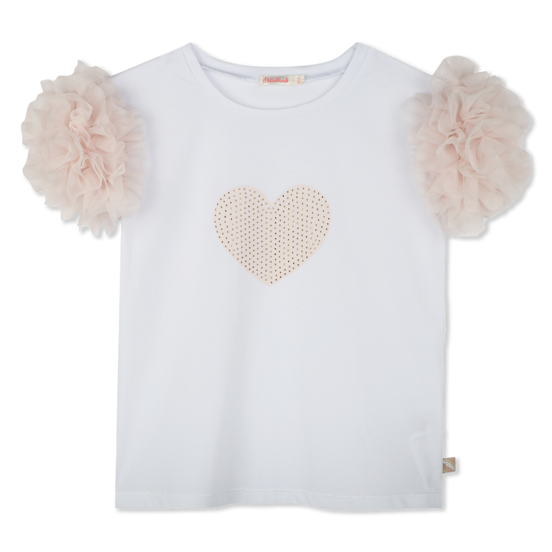 Frilled formal T-shirt BILLIEBLUSH 
                    GIRL