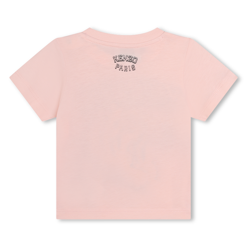 Cotton press-stud T-shirt KENZO KIDS 
                    UNISEX