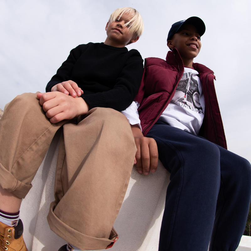Twill Multipocketed Trousers TIMBERLAND 
                    BOY