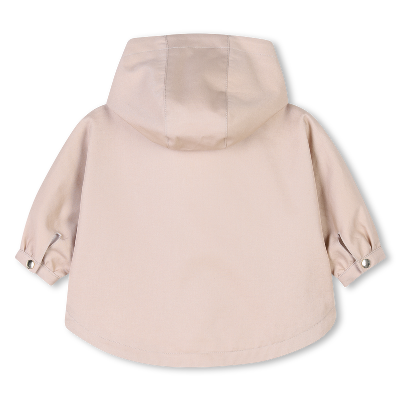 Hooded gabardine cape CHLOE 
                    GIRL