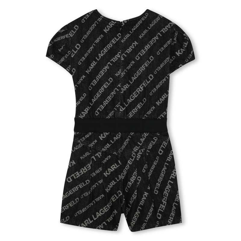 Short cotton romper KARL LAGERFELD KIDS 
                    GIRL