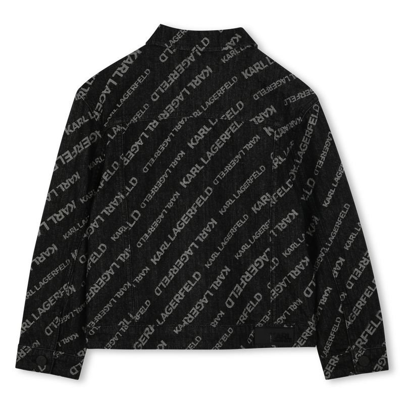 Denim jacket KARL LAGERFELD KIDS 
                    BOY