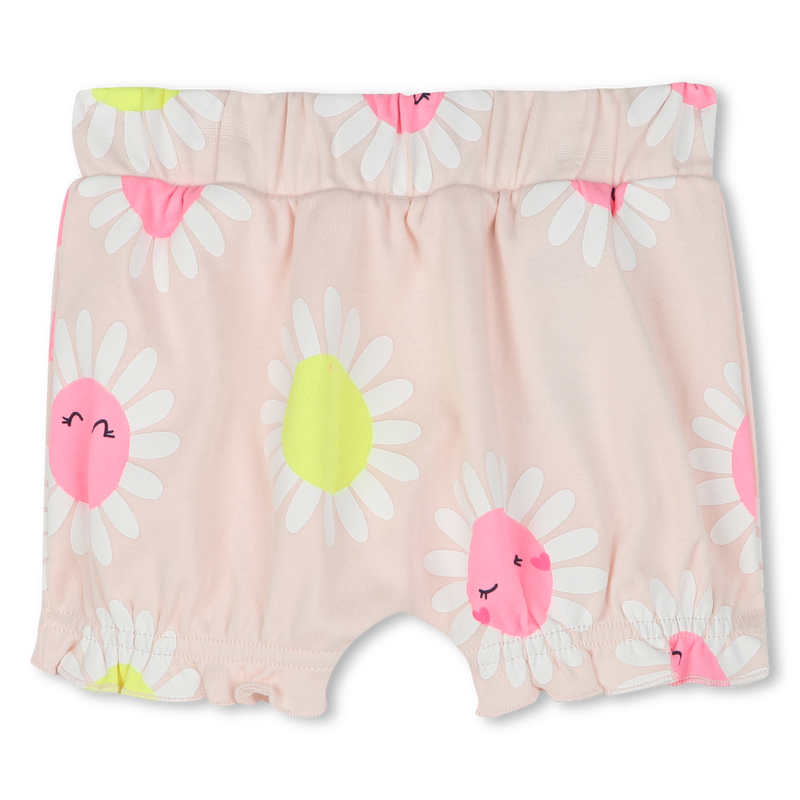 Cotton T-shirt and shorts BILLIEBLUSH 
                    GIRL