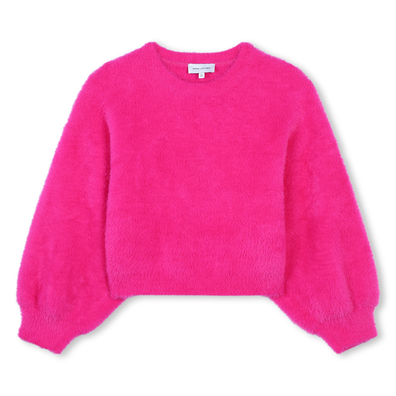 Cropped Crewneck Sweater THE MARC JACOBS 
                    GIRL