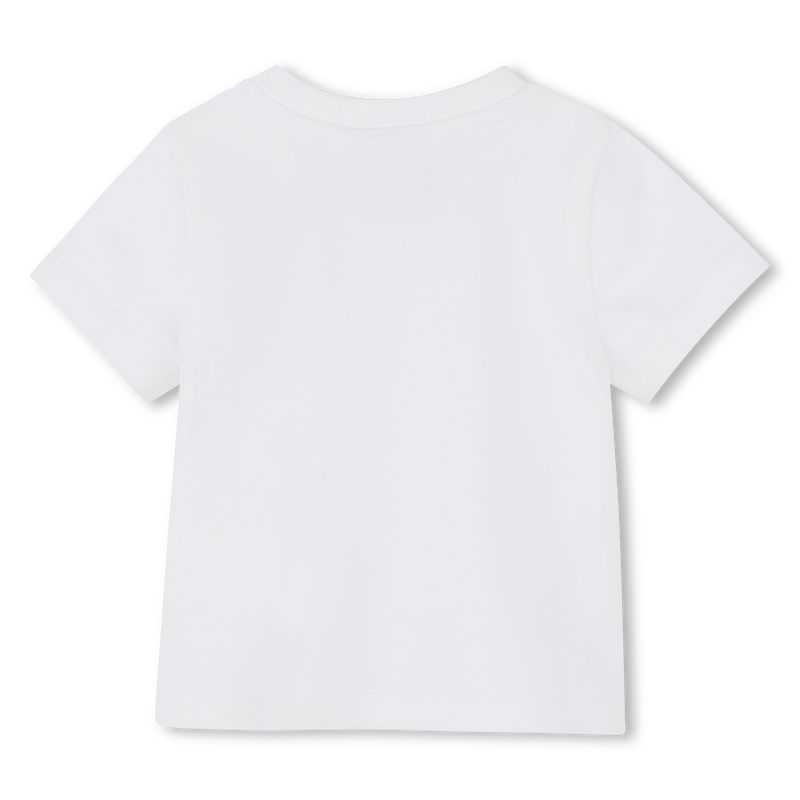 T-shirt with shiny print BOSS 
                    GIRL