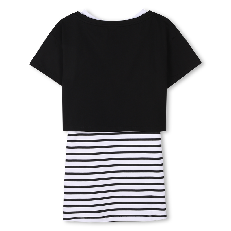 Two-in-one cotton dress SONIA RYKIEL 
                    GIRL