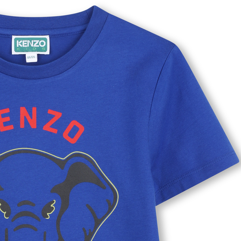 Short-sleeved cotton T-shirt KENZO KIDS 
                    UNISEX