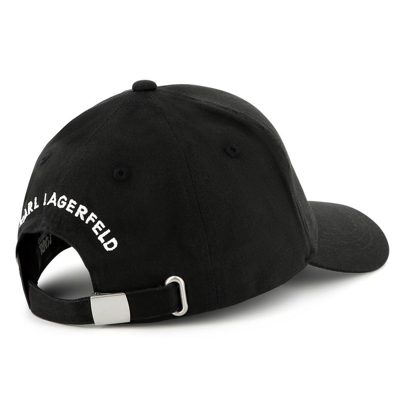 Adjustable cotton cap KARL LAGERFELD KIDS 
                    BOY