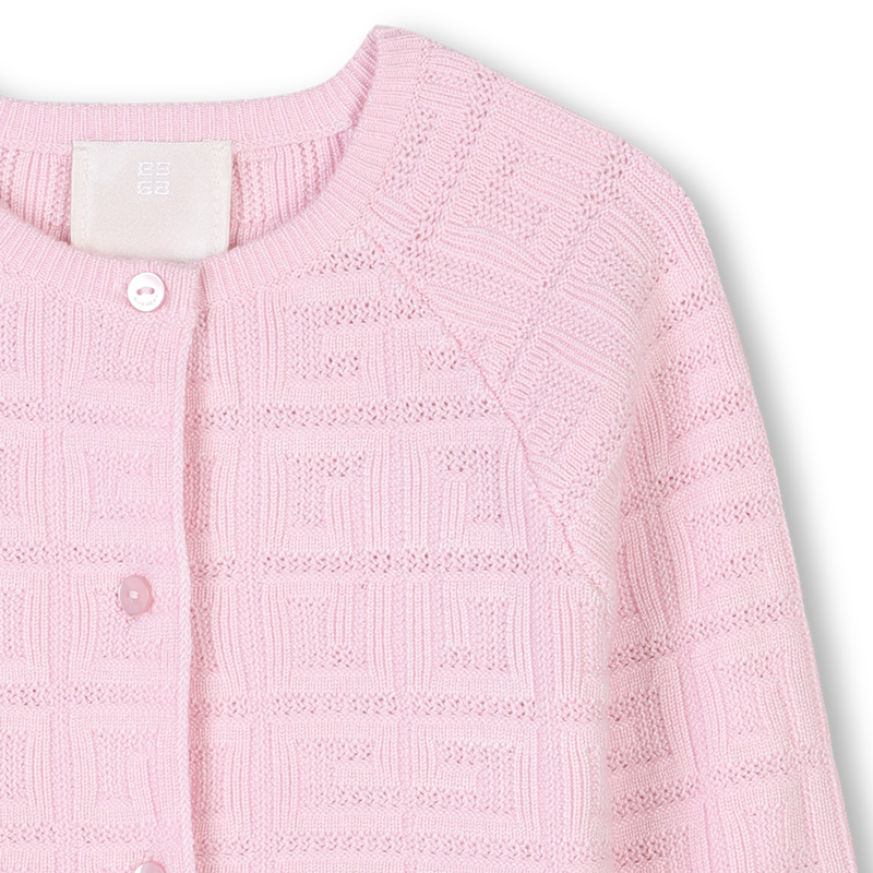 Buttoned tricot cardigan GIVENCHY 
                    GIRL