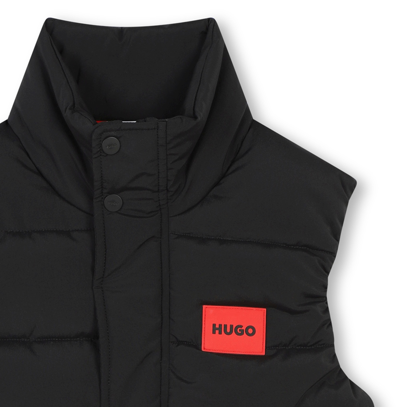 Plain Puffer Vest Jacket HUGO 
                    BOY