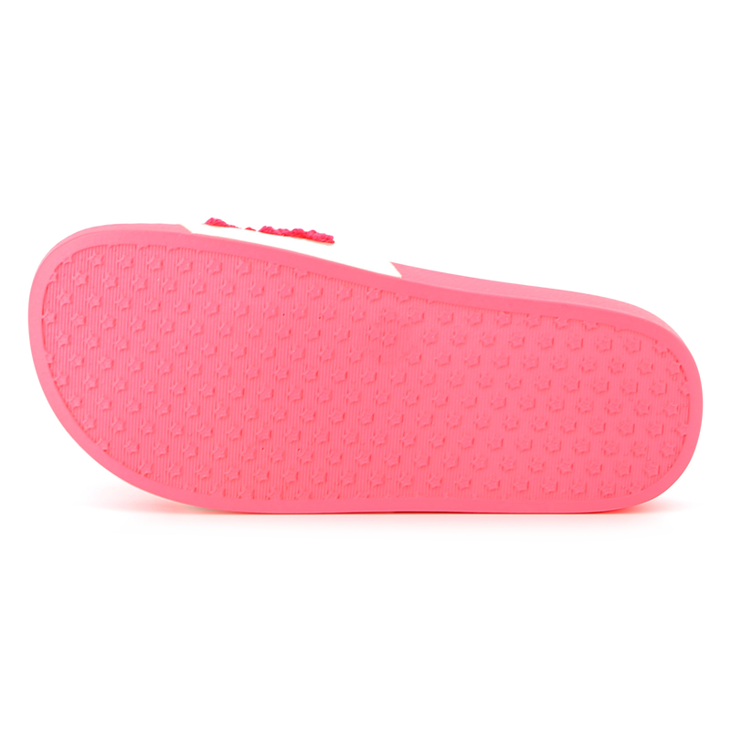 Fleece logo sliders BILLIEBLUSH 
                    GIRL